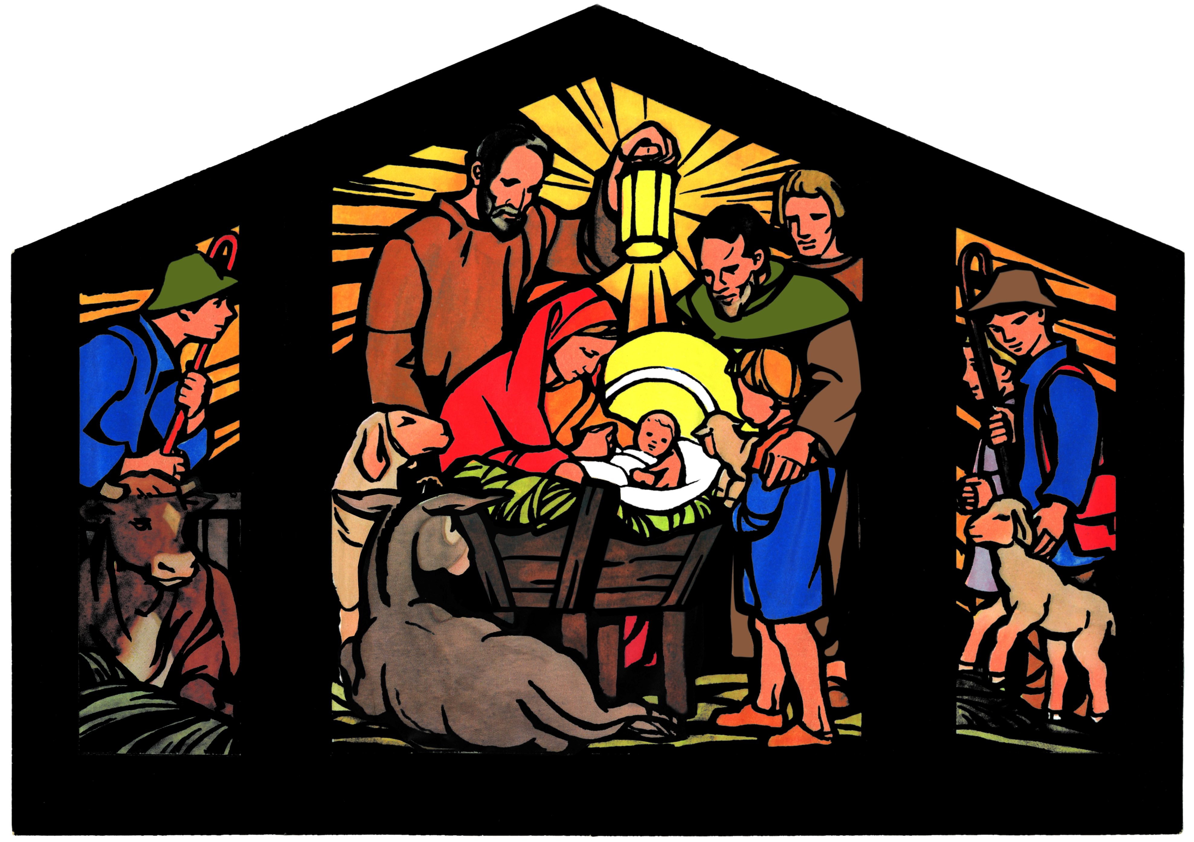 Bild Weihnachtstransparent