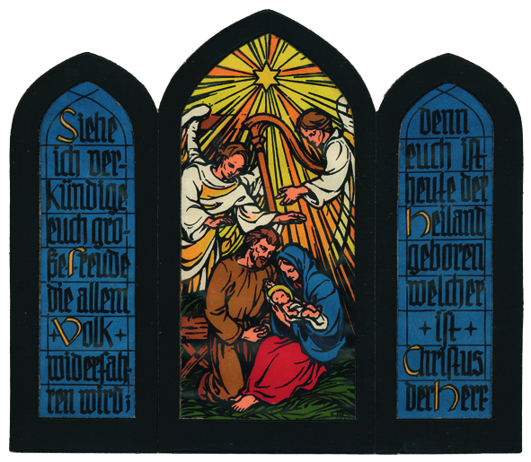 Bild Kleines Weihnachtstransparent