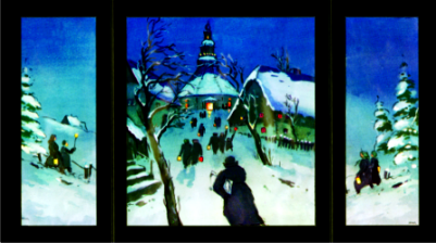 Bild Kleines Weihnachtstransparent