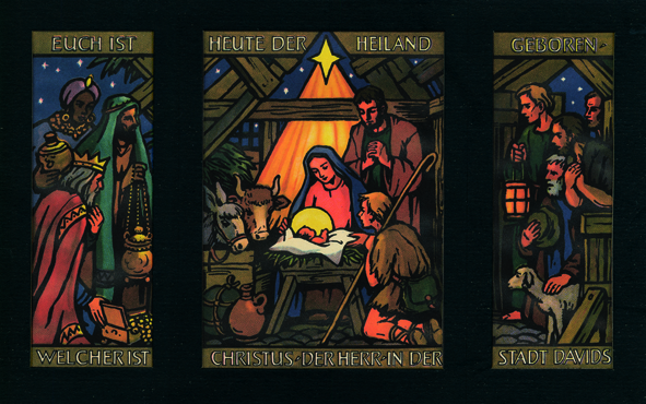 Bild Kleines Weihnachtstransparent